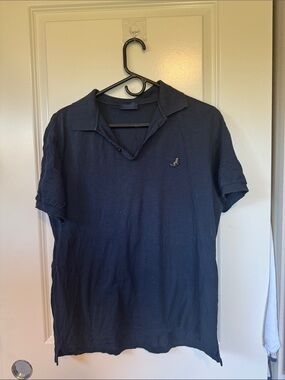 Lanvin Black Polo T-Shirt